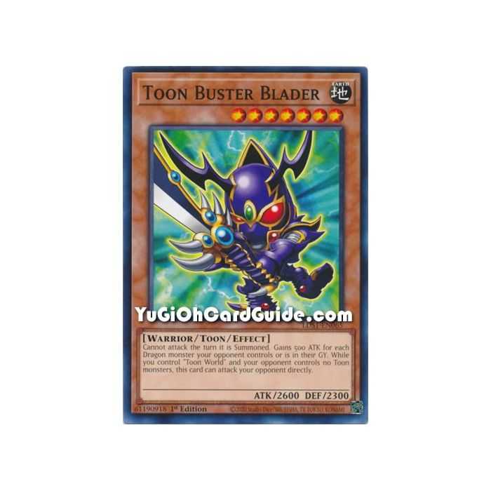 Toon Buster Blader (Common) – Legendary Duelist Season 1 | Carta YUGIOH en México