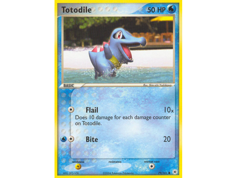 Totodile (Reverse Holo)