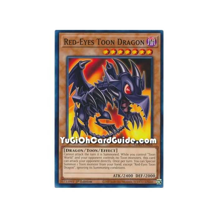 Red-Eyes Toon Dragon (Common) – Legendary Duelist Season 1 | Carta YUGIOH en México