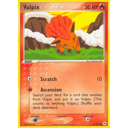 Vulpix (Reverse Holo)