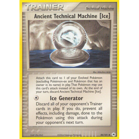 Ancient Technical Machine [Ice] (Reverse Holo)