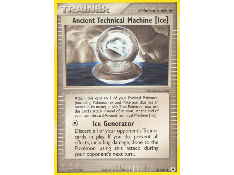 Ancient Technical Machine [Ice] (Reverse Holo)