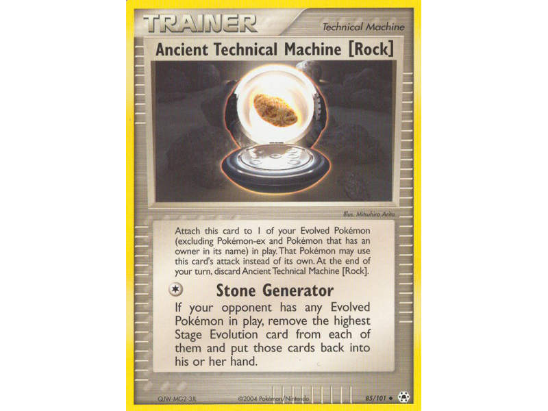 Ancient Technical Machine [Rock] (Reverse Holo)