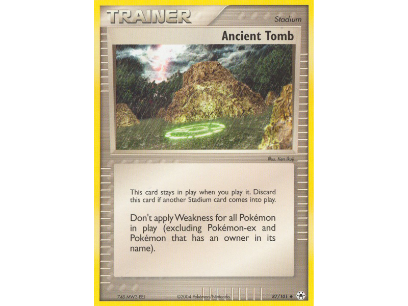 Ancient Tomb (Reverse Holo)