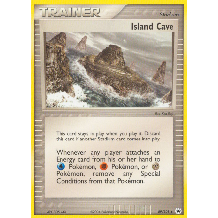 Island Cave (Reverse Holo)