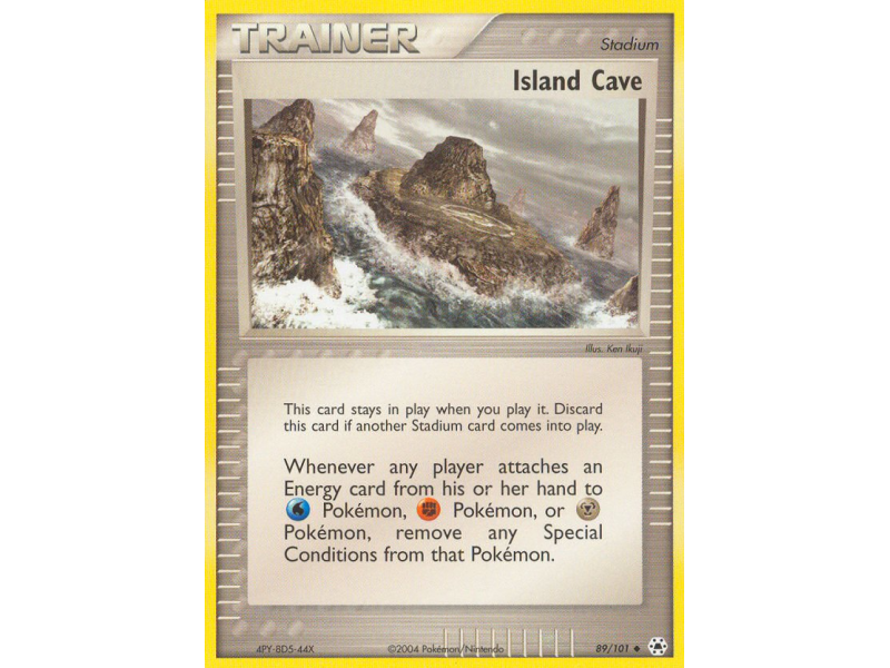 Island Cave (Reverse Holo)