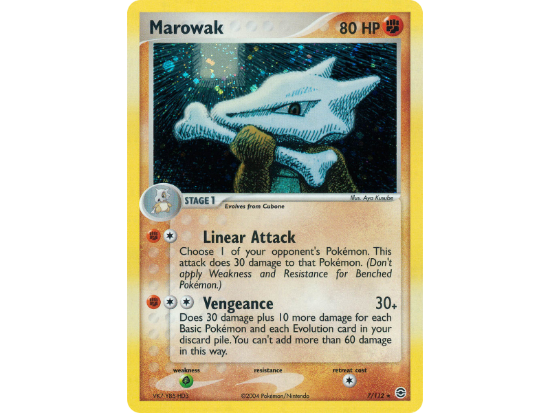 Marowak (Reverse Holo)
