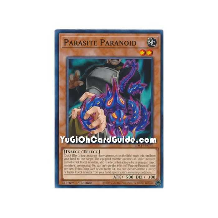 Parasite Paranoid (Common) – Legendary Duelist Season 1 | Carta YUGIOH en México