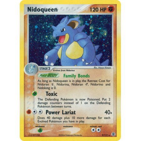 Nidoqueen (Reverse Holo)