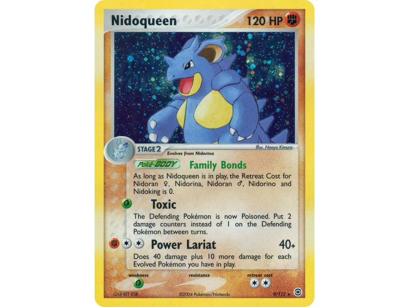 Nidoqueen (Reverse Holo)