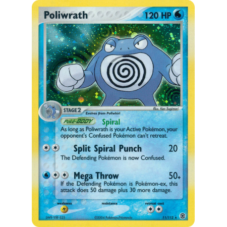 Poliwrath (Reverse Holo)