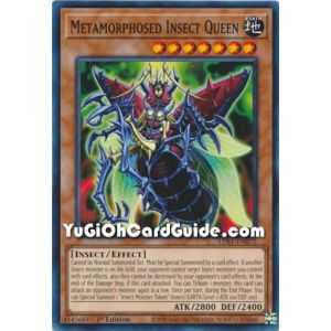 Metamorphosed Insect Queen (Common) – Legendary Duelist Season 1 | Carta YUGIOH en México