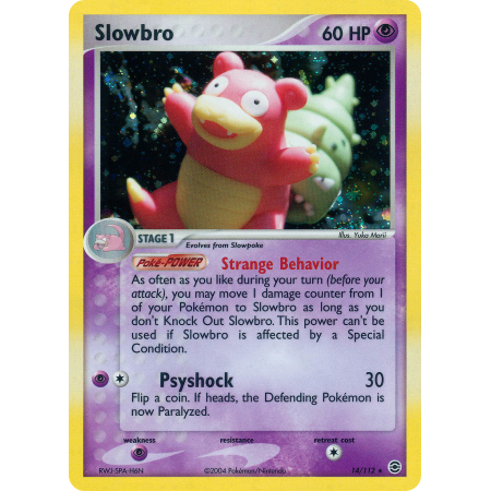 Slowbro (Reverse Holo)