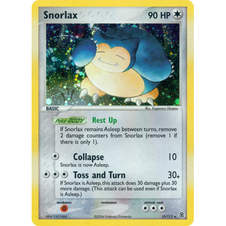 Snorlax (Reverse Holo)