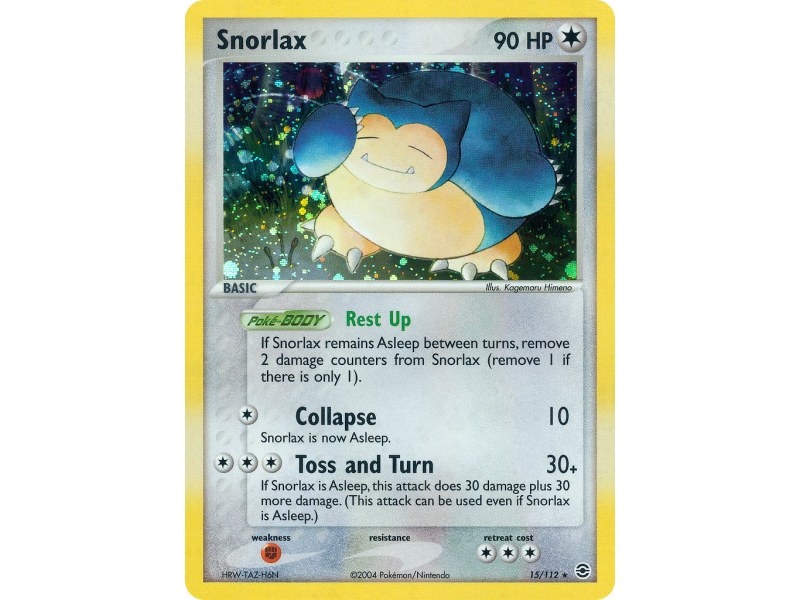 Snorlax (Reverse Holo)