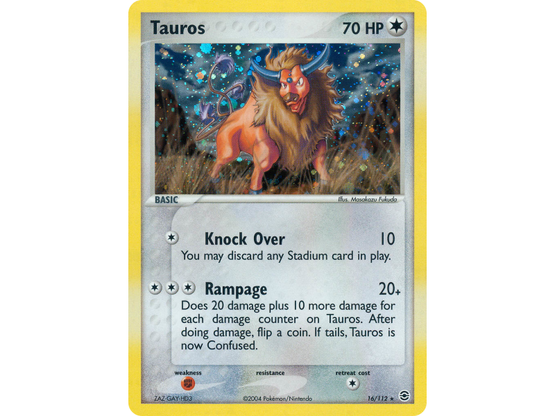 Tauros (Reverse Holo)
