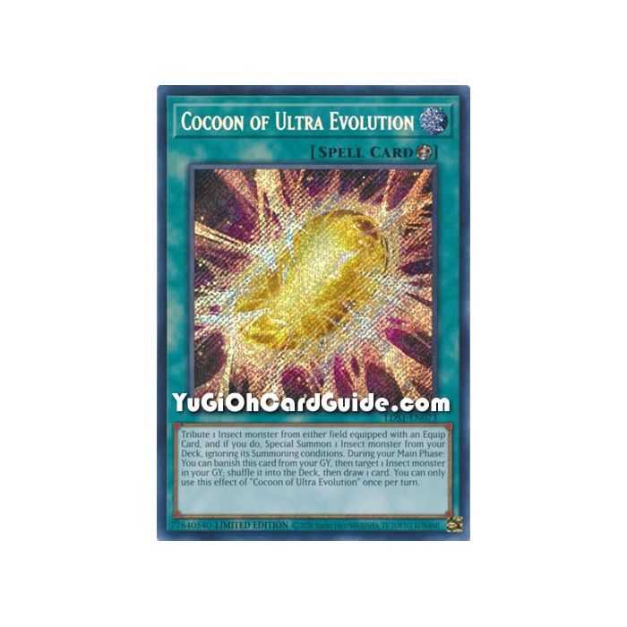 Cocoon of Ultra Evolution (Secret Rare) – Legendary Duelist Season 1 | Carta YUGIOH en México