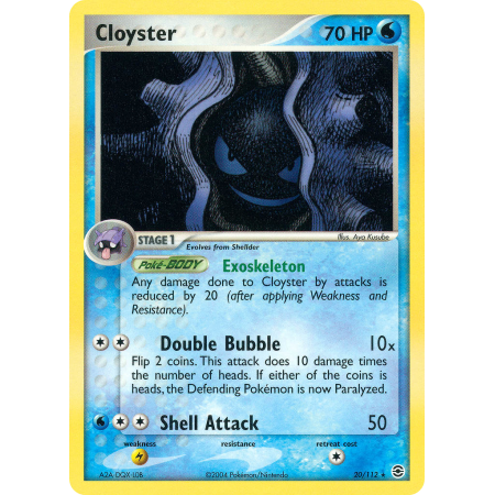 Cloyster (Reverse Holo)
