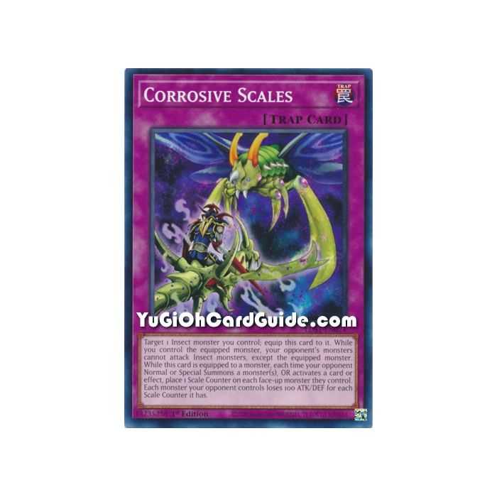 Corrosive Scales (Common) – Legendary Duelist Season 1 | Carta YUGIOH en México