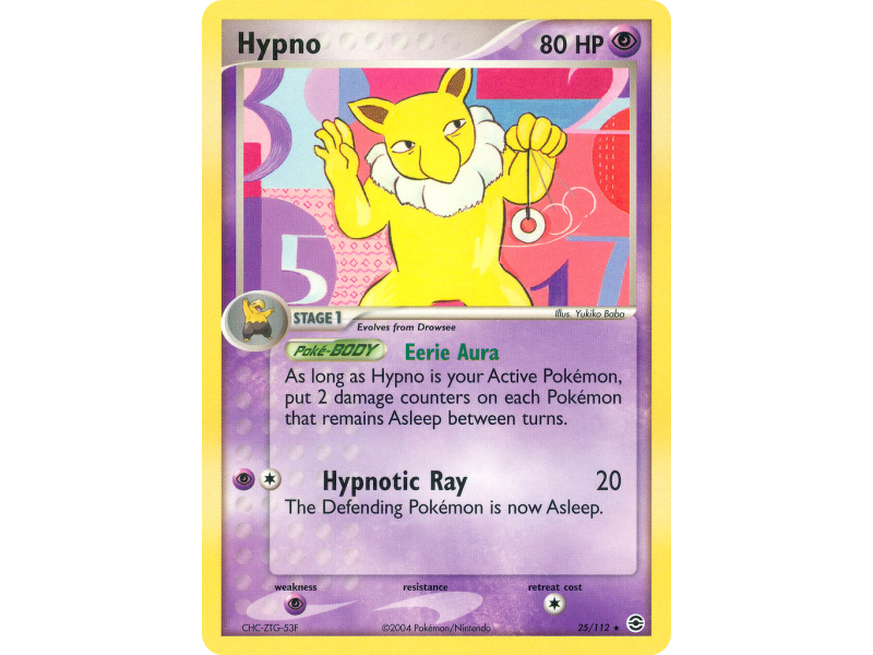 Hypno (Reverse Holo)