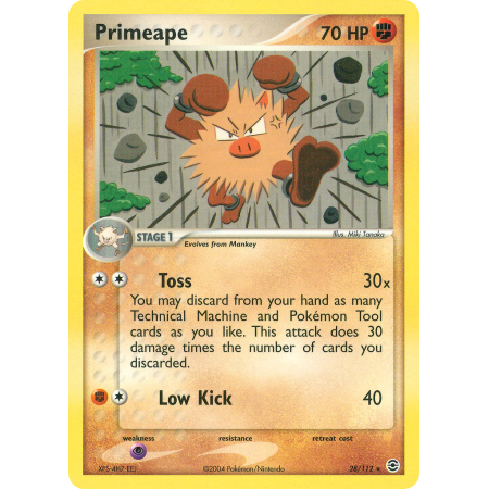 Primeape (Reverse Holo)