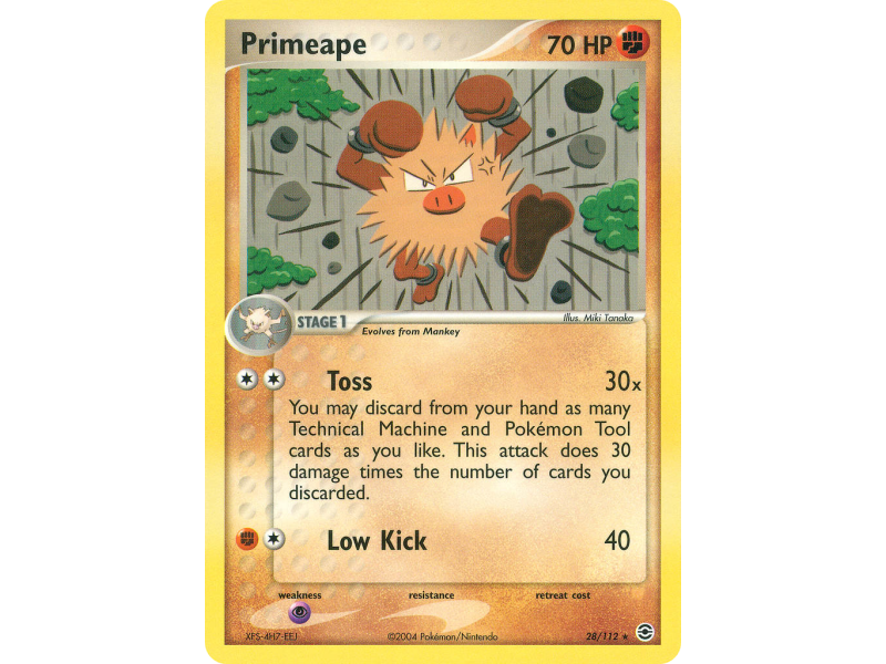 Primeape (Reverse Holo)