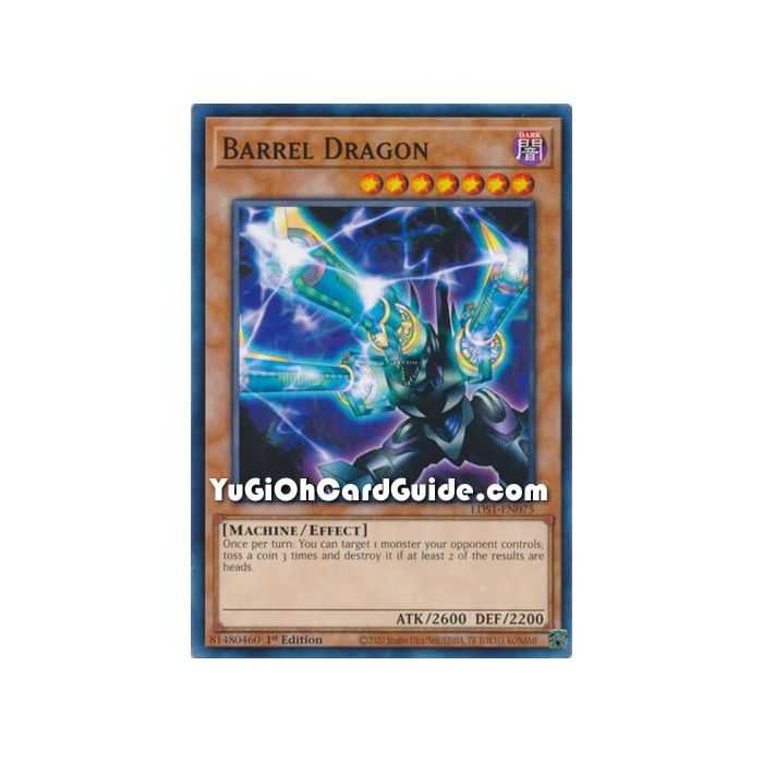 Barrel Dragon (Common) – Legendary Duelist Season 1 | Carta YUGIOH en México