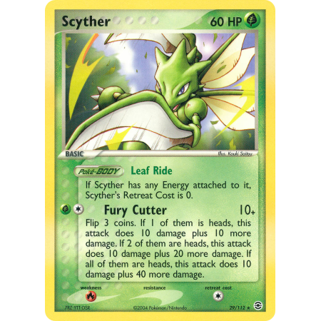 Scyther (Reverse Holo)