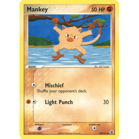 Mankey (Reverse Holo)