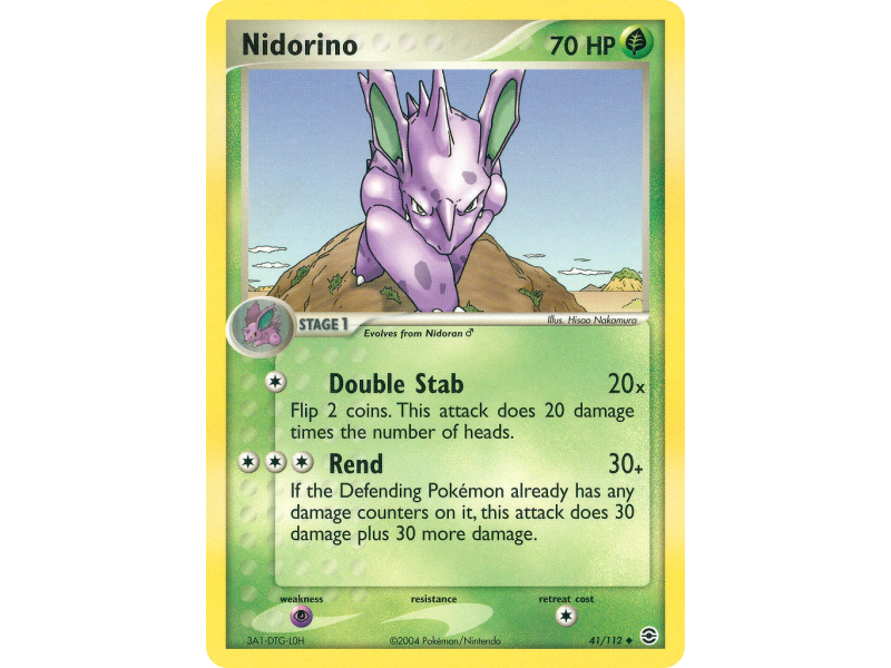 Nidorino (Reverse Holo)