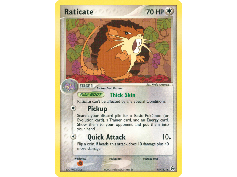 Raticate (Reverse Holo)