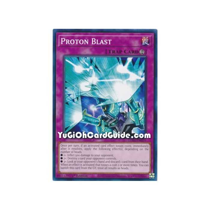 Proton Blast (Common) – Legendary Duelist Season 1 | Carta YUGIOH en México
