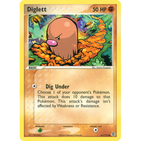 Diglett (Reverse Holo)