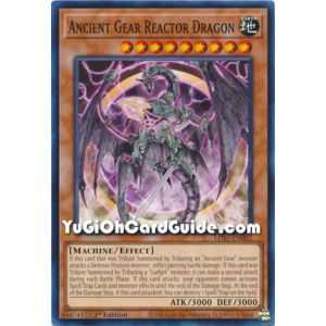 Ancient Gear Reactor Dragon (Common) – Legendary Duelist Season 1 | Carta YUGIOH en México