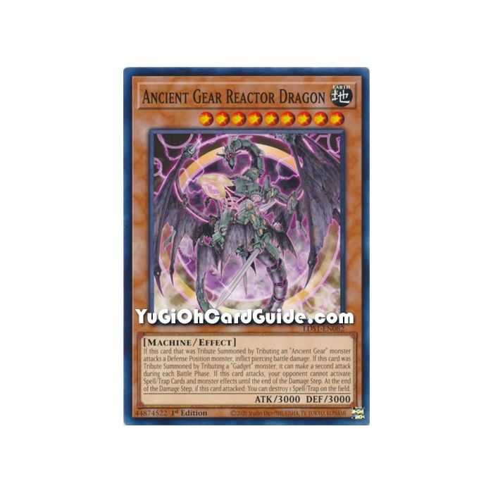 Ancient Gear Reactor Dragon (Common) – Legendary Duelist Season 1 | Carta YUGIOH en México