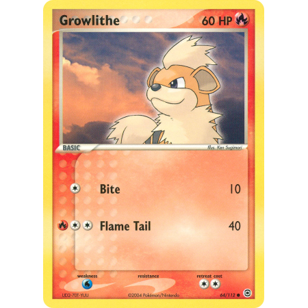 Growlithe (Reverse Holo)