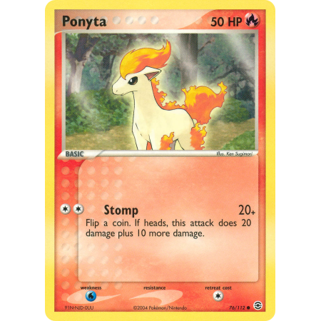 Ponyta (Reverse Holo)