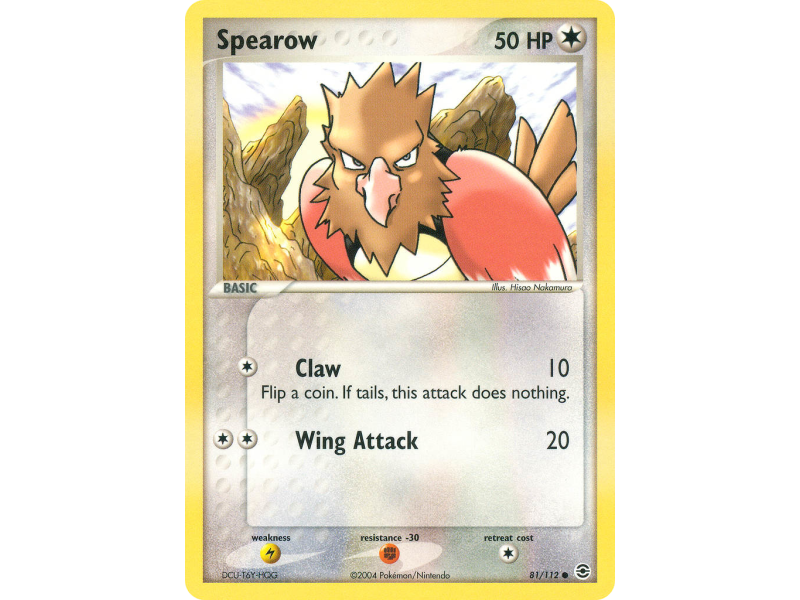Spearow (Reverse Holo)