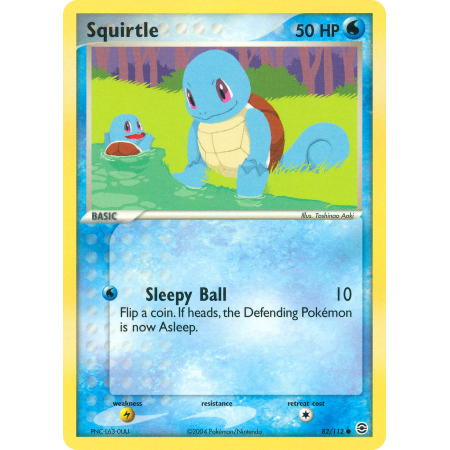 Squirtle (Reverse Holo)