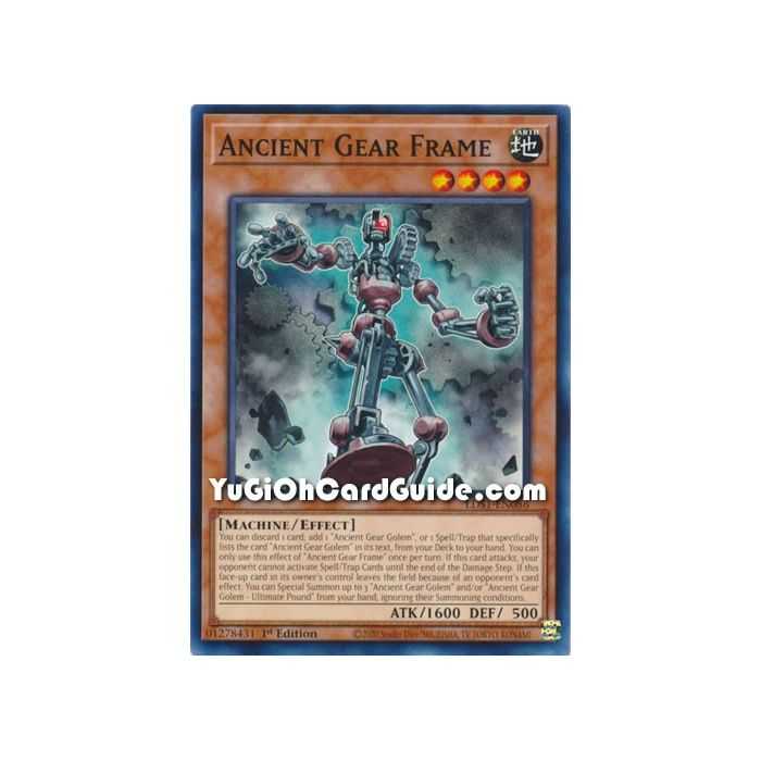 Ancient Gear Frame (Common) – Legendary Duelist Season 1 | Carta YUGIOH en México