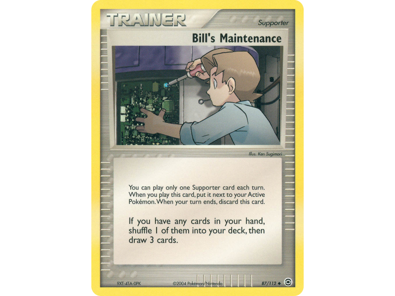 Bill's Maintenance (Reverse Holo)