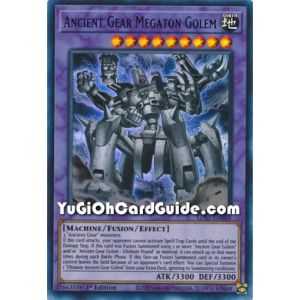 Ancient Gear Megaton Golem (Ultra Rare) – Legendary Duelist Season 1 | Carta YUGIOH en México