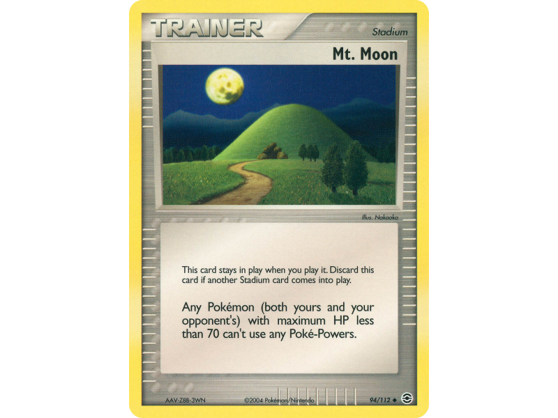 Mt. Moon (Reverse Holo)