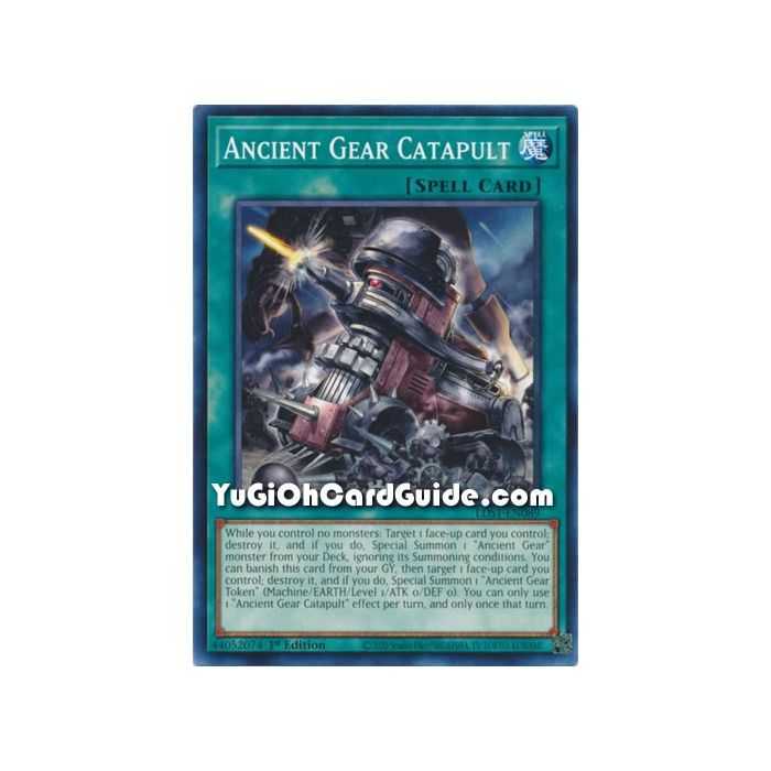 Ancient Gear Catapult (Common) – Legendary Duelist Season 1 | Carta YUGIOH en México