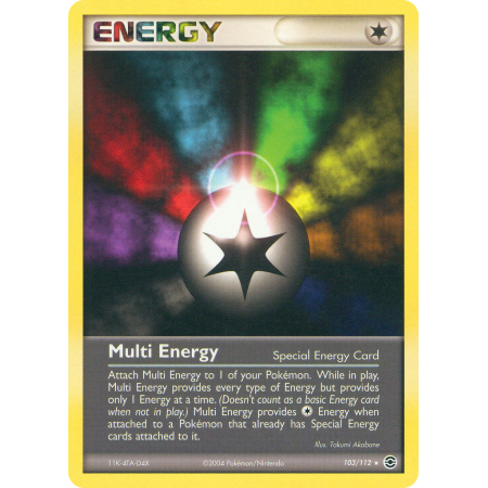 Multi Energy (Reverse Holo)