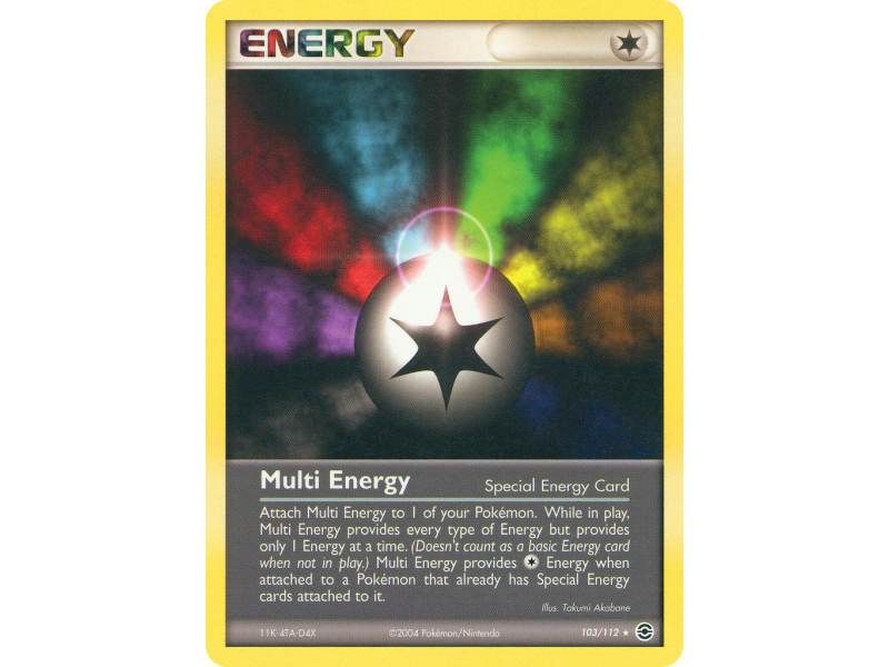 Multi Energy (Reverse Holo)