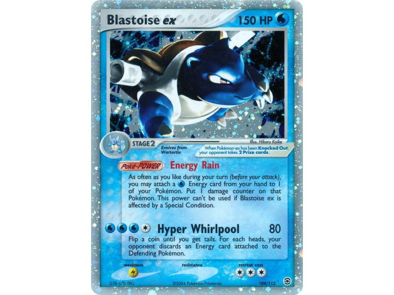 Blastoise ex