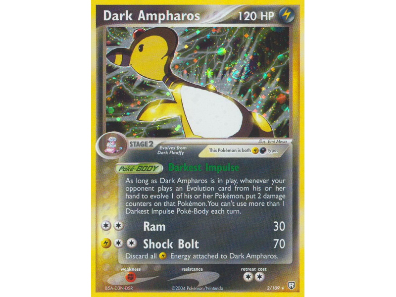 Dark Ampharos (Reverse Holo)