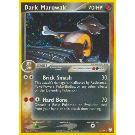 Dark Marowak (Holo)