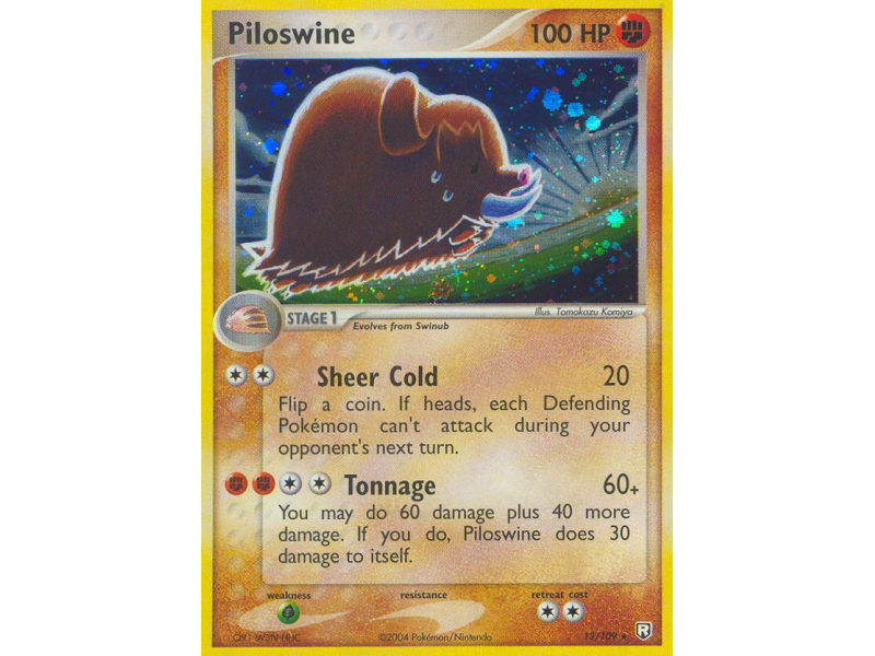 Piloswine (Holo)